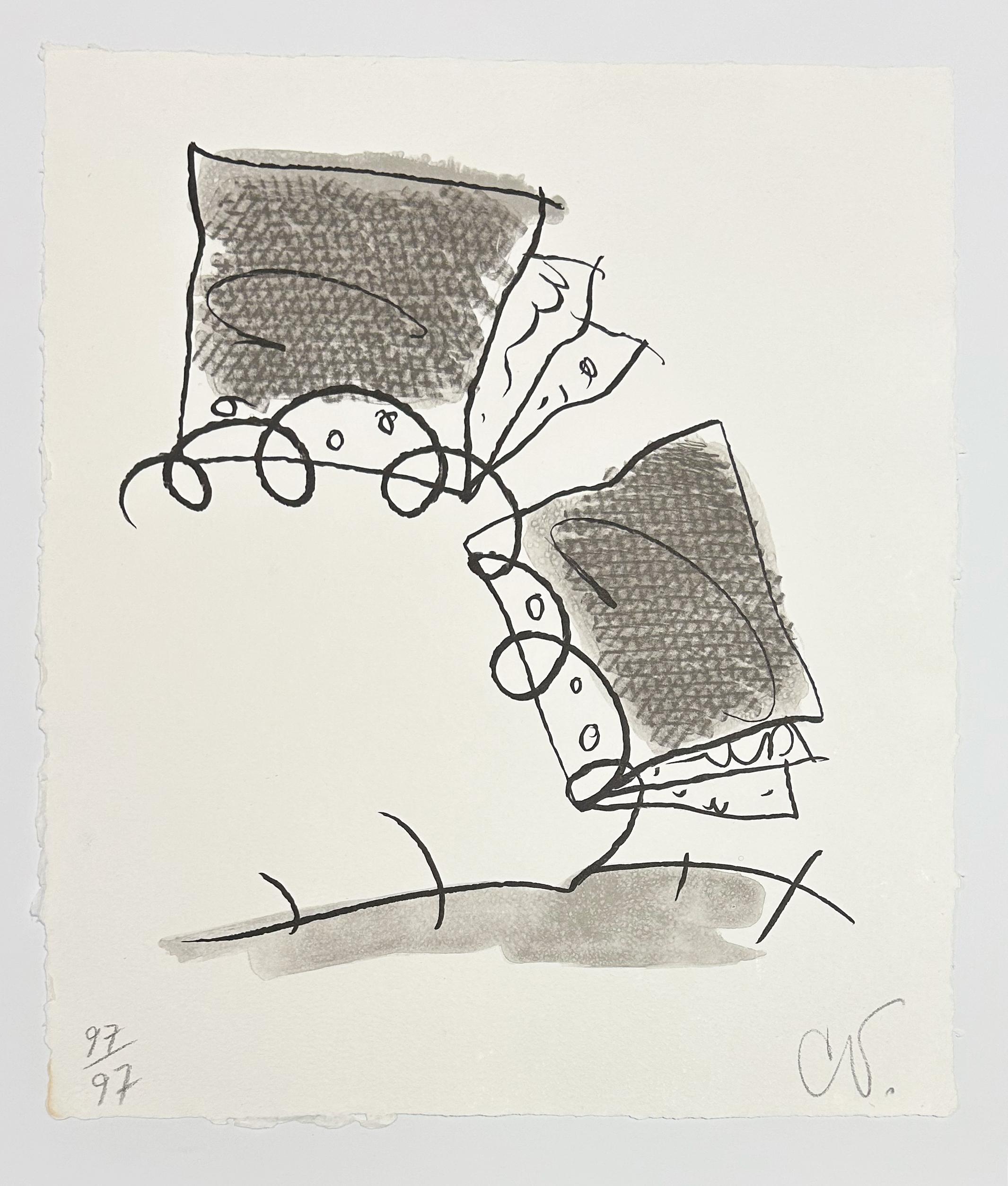 Notebook Torn in Half - Print by Claes Oldenburg