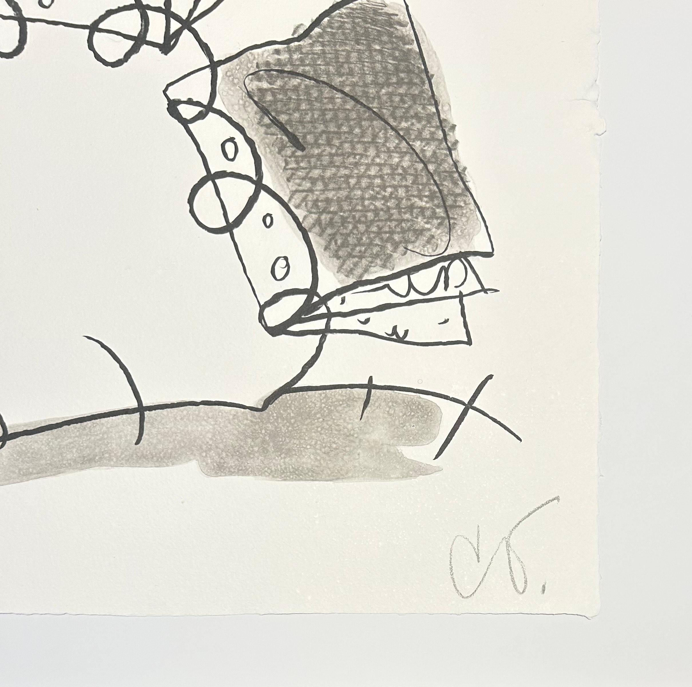 Carnet de notes déchiré en deux - Abstrait Print par Claes Oldenburg