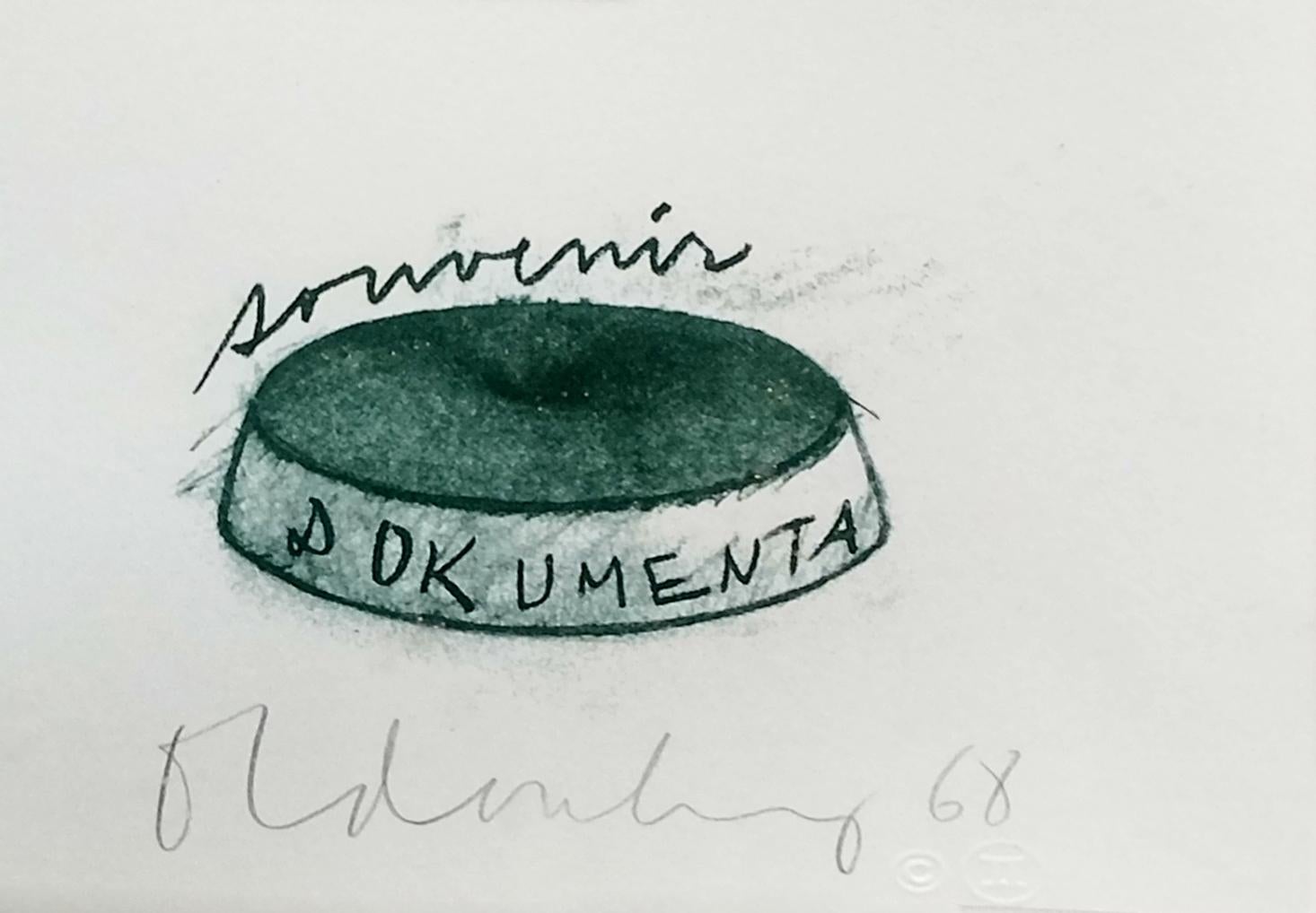 NOTE (KASSEL) - Print Pop Art di Claes Oldenburg