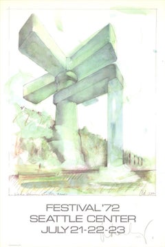 Oldenburg "Giant Faucet" (or "Giant Tap") hand-signed Pop Art Vintage