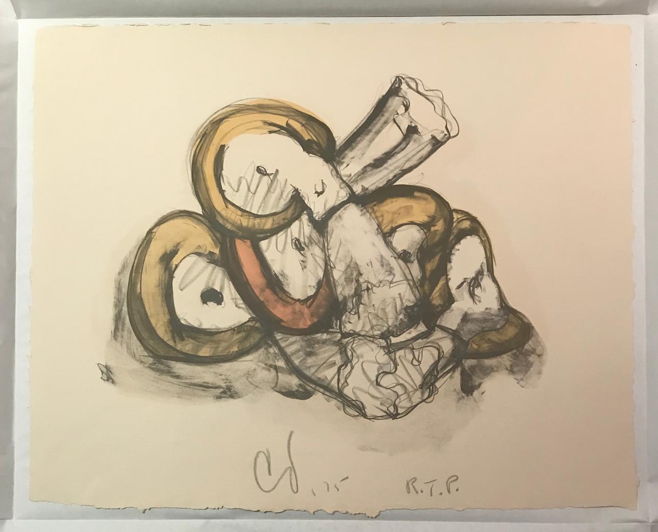 Pile of Erasers - Print by Claes Oldenburg