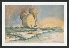 Proposed Colossal Monument for Battersea Park, London, Drum Set, 1966