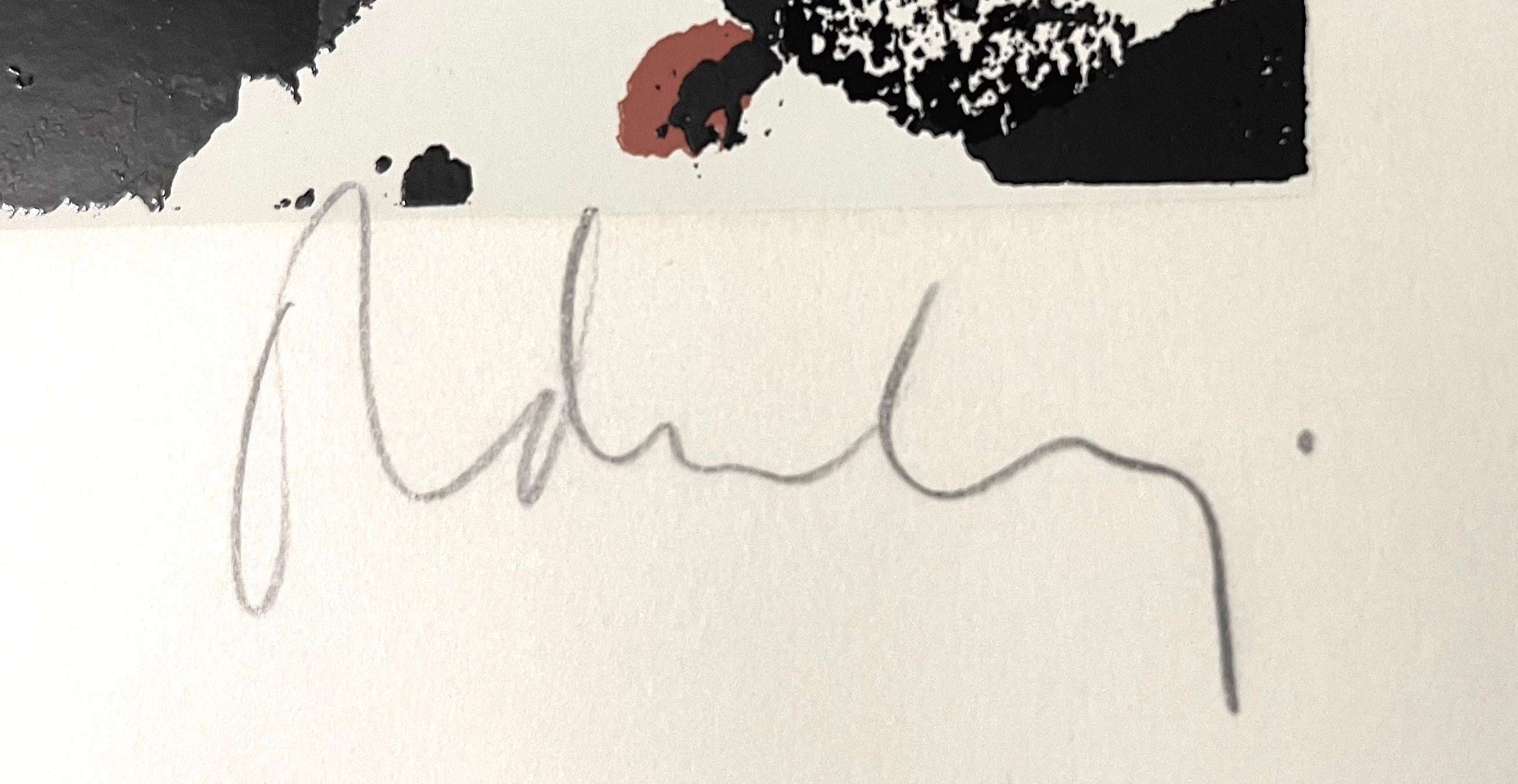 Cospirazione di figure in movimento l'artista come testimone (21, Axsom/Platzker) Firmato AP - Print di Claes Oldenburg