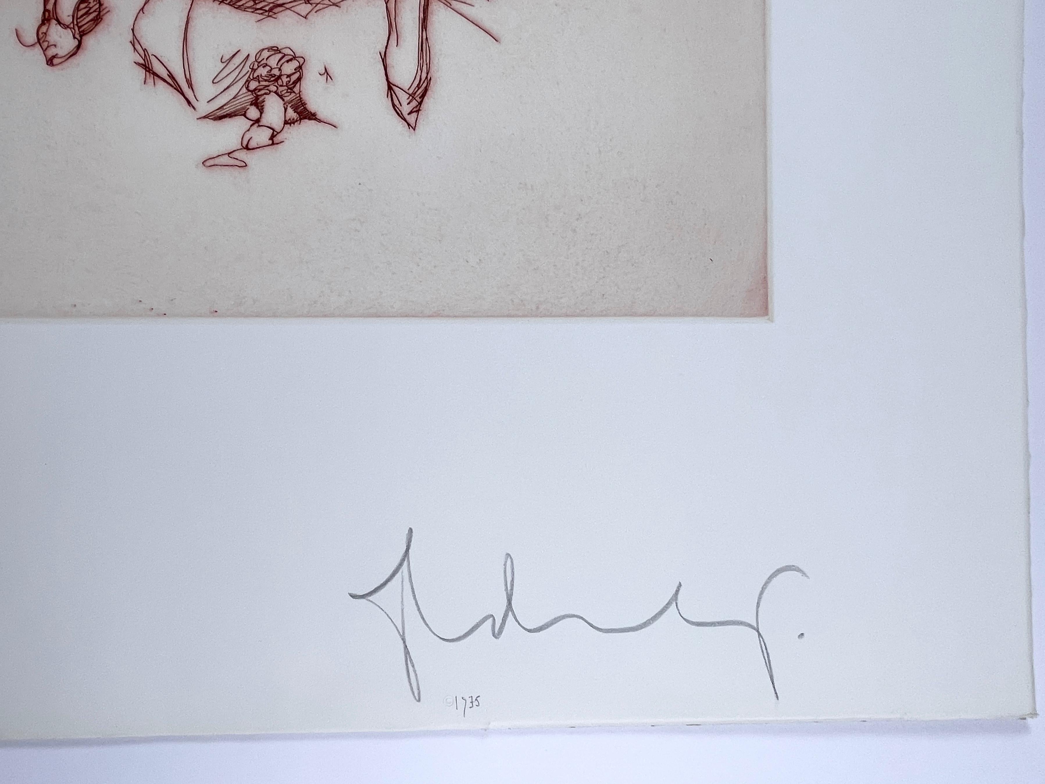 Study for a Monument in the Heroic/Erotic/Academic/Comic Style Claes Oldenburg For Sale 1