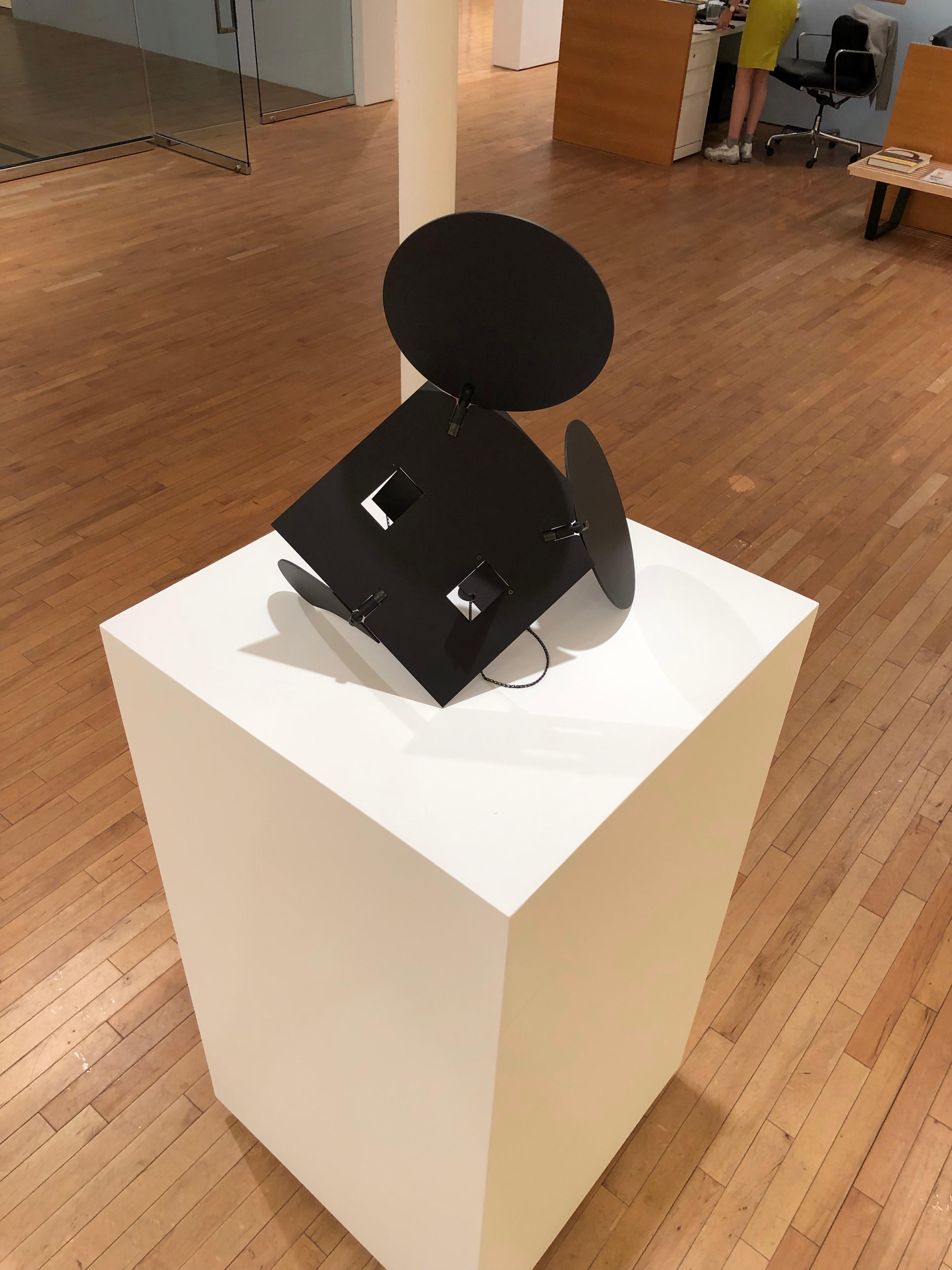 Geometric Mouse - Brown Figurative Sculpture by Claes Oldenburg