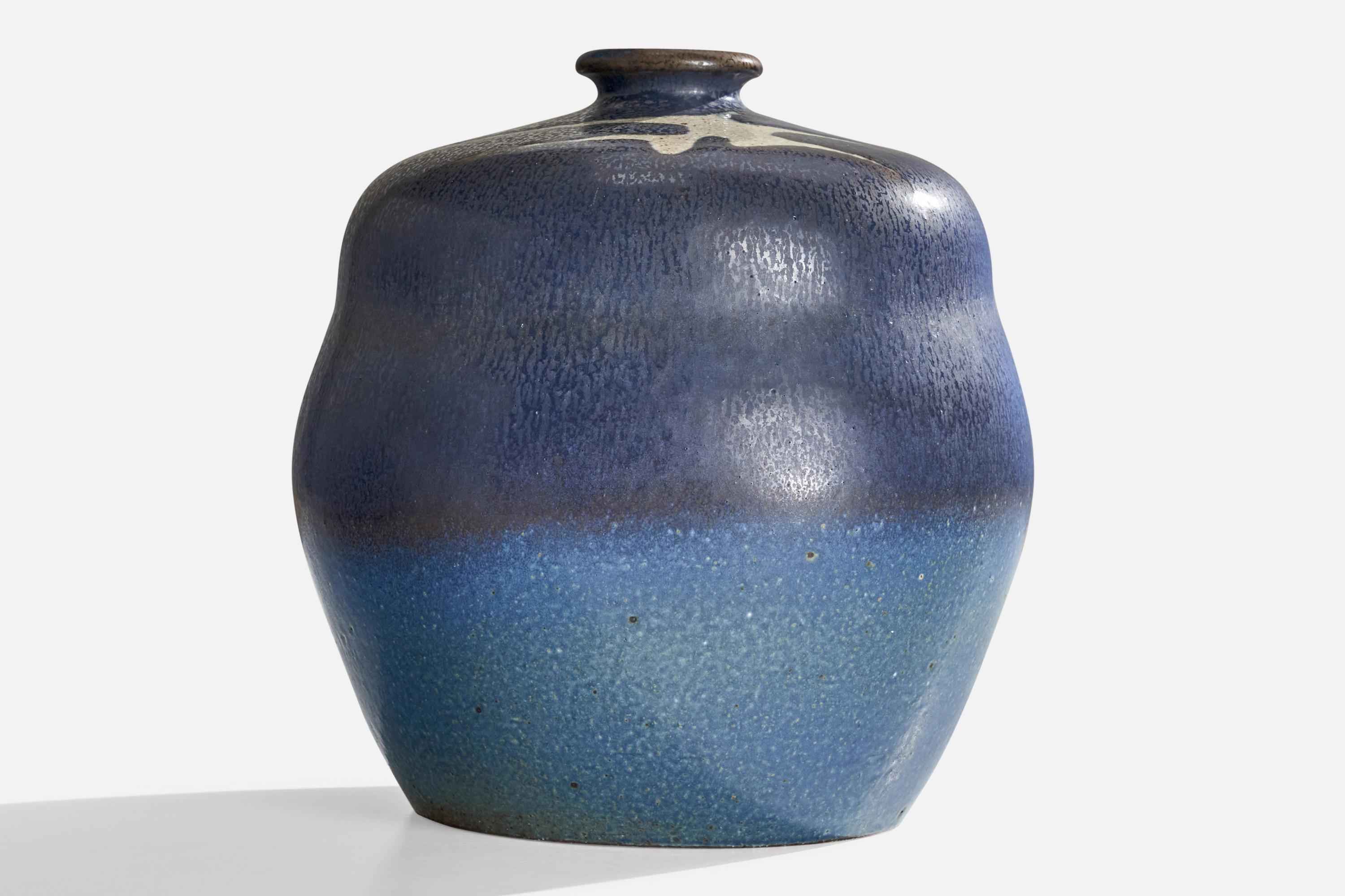 Scandinavo moderno Claes Thell, Vaso, Gres, Svezia, anni '60 in vendita