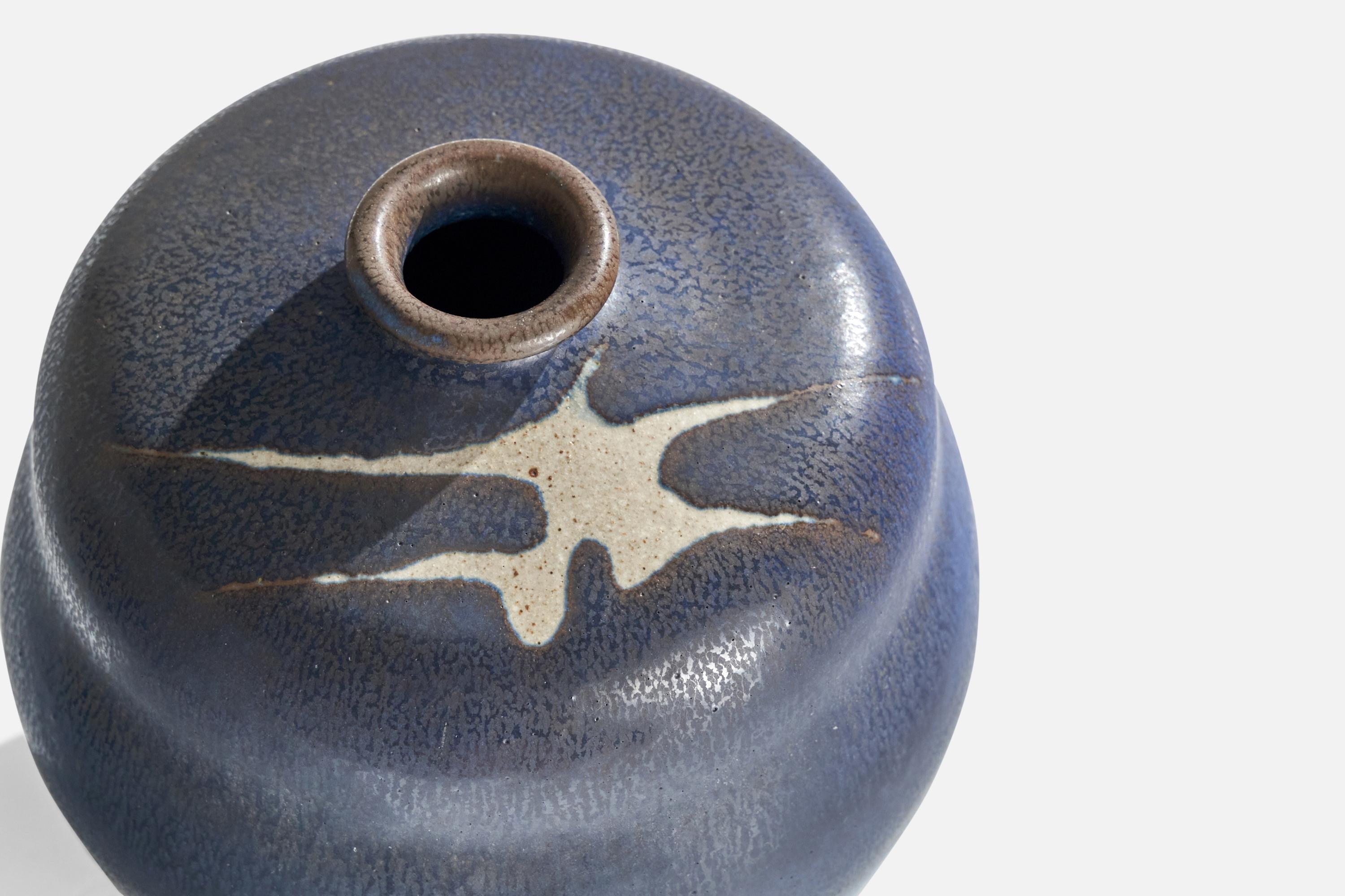 Grès porcellanato Claes Thell, Vaso, Gres, Svezia, anni '60 in vendita