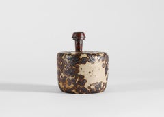 Claes Thell, Vase with Brown Mottled Glaze, Sweden, 1970s