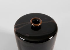 Claes Thell, Vase with Brown Yellow Glaze, Sweden, 1992