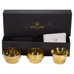 Claesson Koivisto Rune for Skultuna, Set of 3 Kin Votives in Box, 2010
