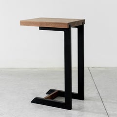 Clair Black Walnut End C Table by Autonomous Furniture