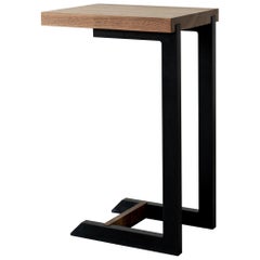 Clair Black Walnut End C Table by Autonomous Furniture