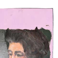 Clair Seglem Bougie Portrait Painting of a Woman