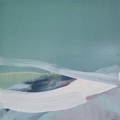 Claire Chandler New Dawn, peinture abstraite originale 