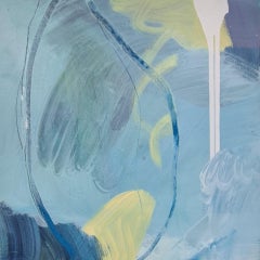 Claire Chandler, Cold Snap, peinture abstraite originale, Art contemporain