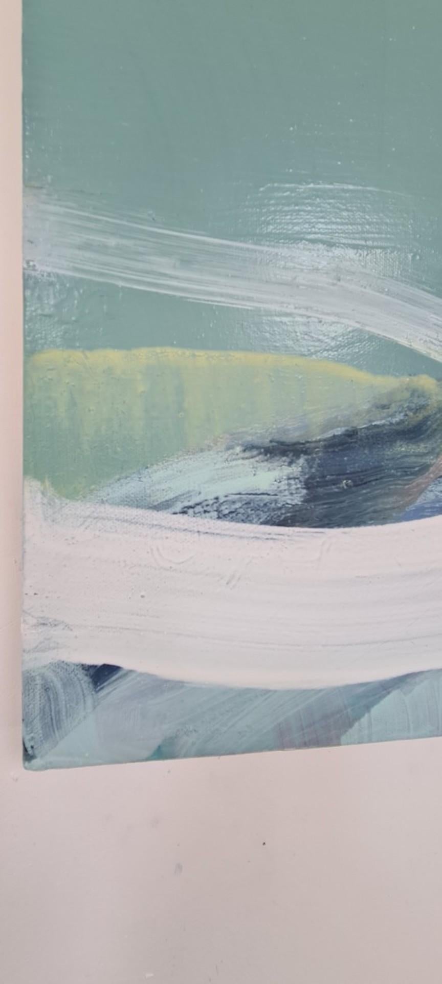 Claire Chandler, New Dawn, Original abstraktes Landschaftsgemälde im Angebot 1
