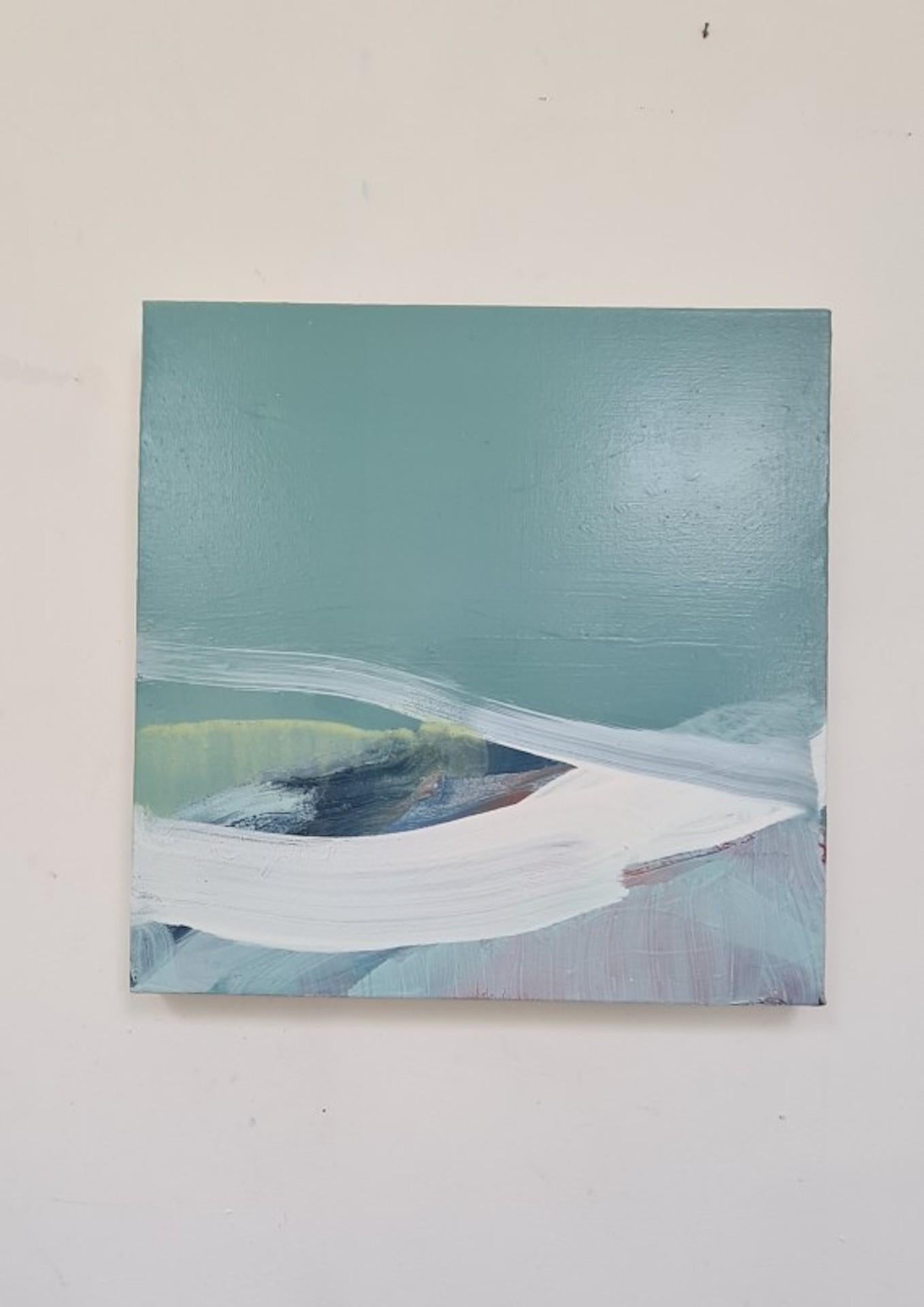 Claire Chandler, New Dawn, Original abstraktes Landschaftsgemälde im Angebot 2