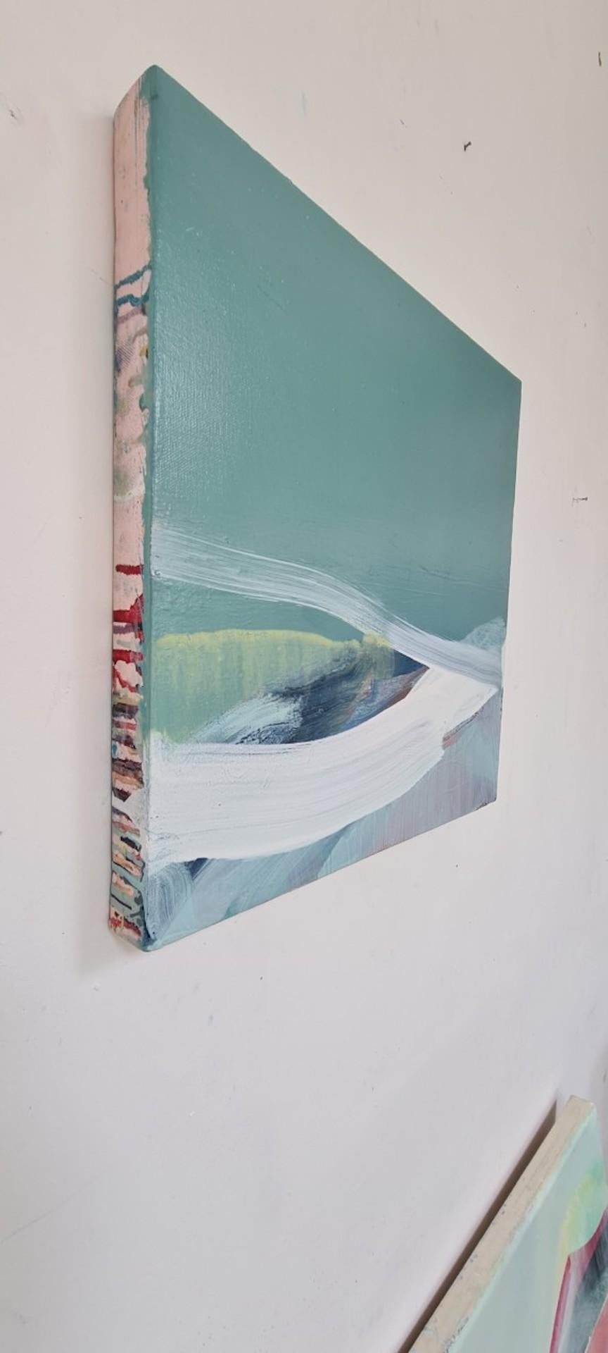 Claire Chandler, New Dawn, Original abstraktes Landschaftsgemälde im Angebot 3