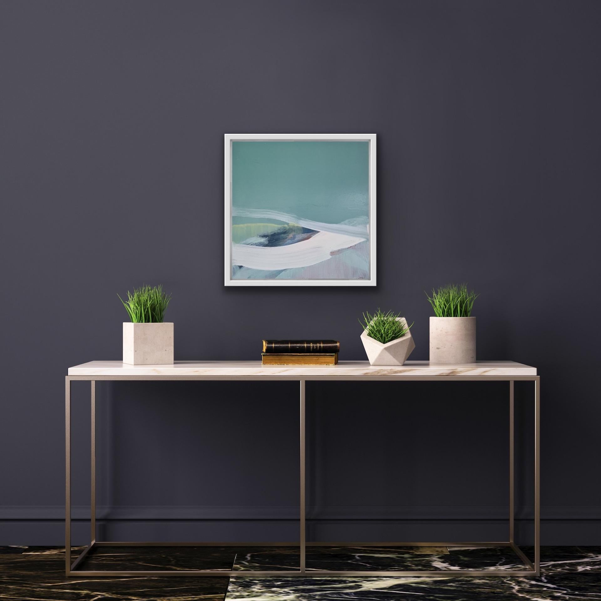Claire Chandler, New Dawn, Original abstraktes Landschaftsgemälde im Angebot 4