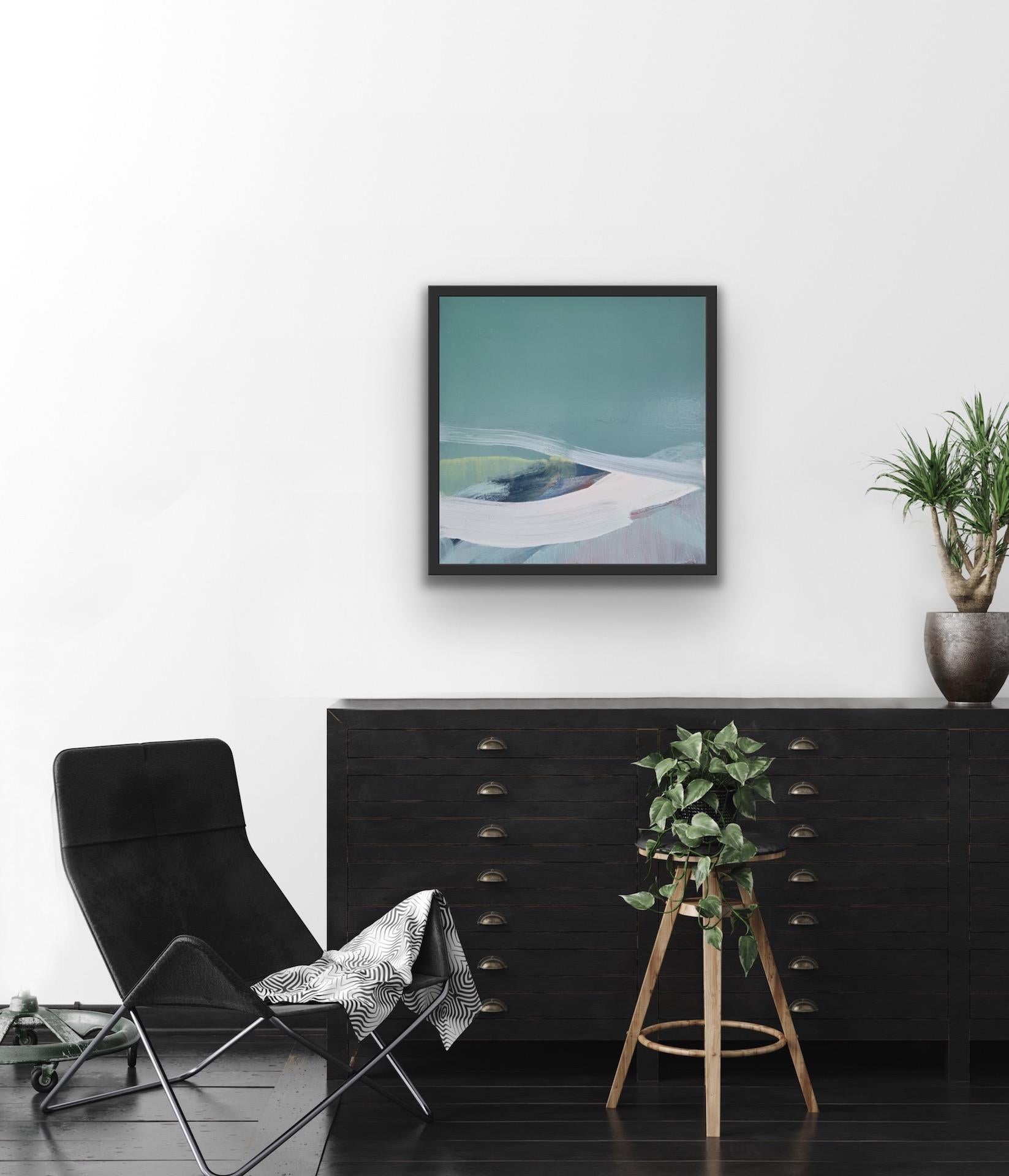 Claire Chandler, New Dawn, Original abstraktes Landschaftsgemälde im Angebot 5