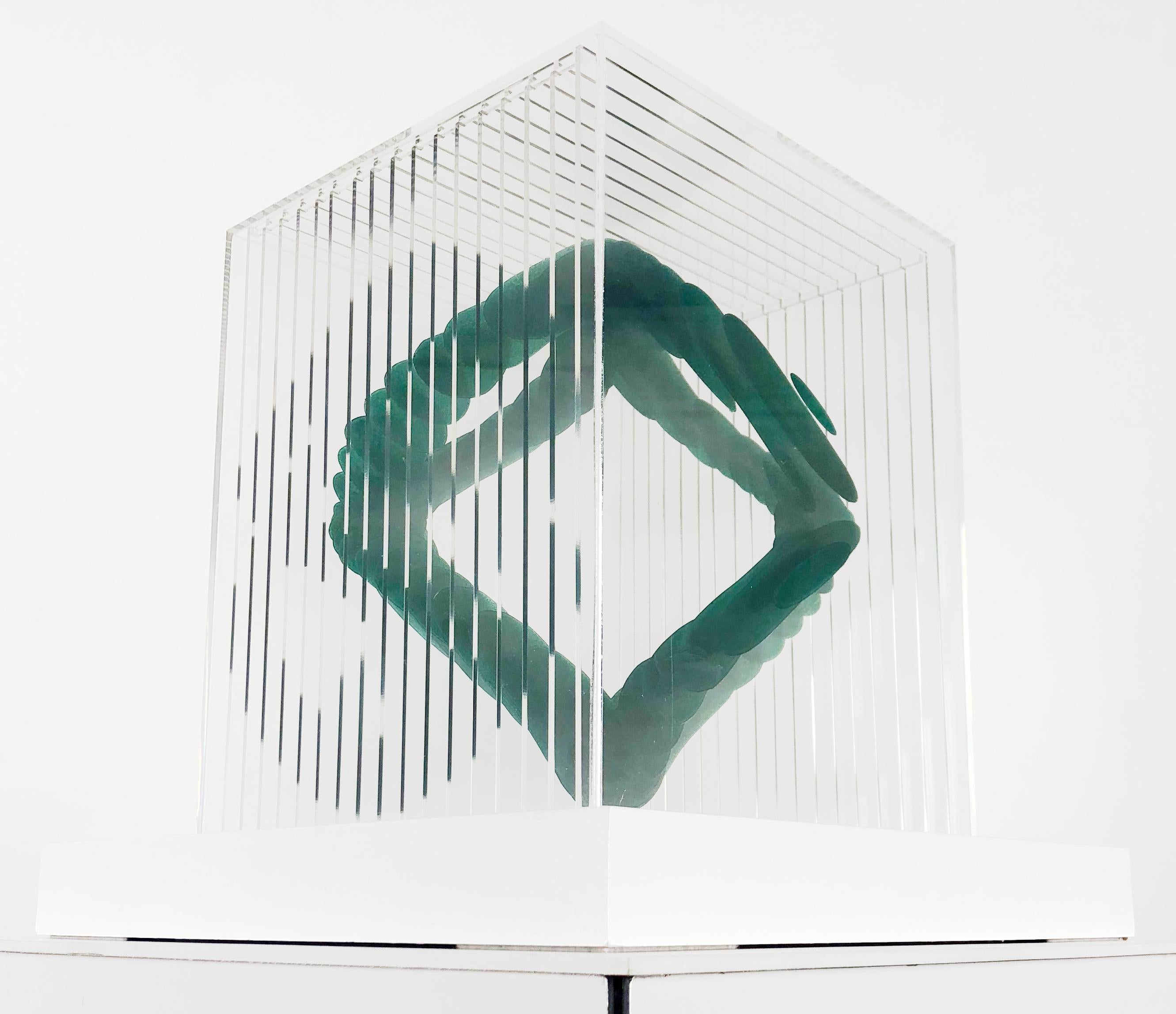 Two Cubed - Contemporary Sculpture by Claire Cohen