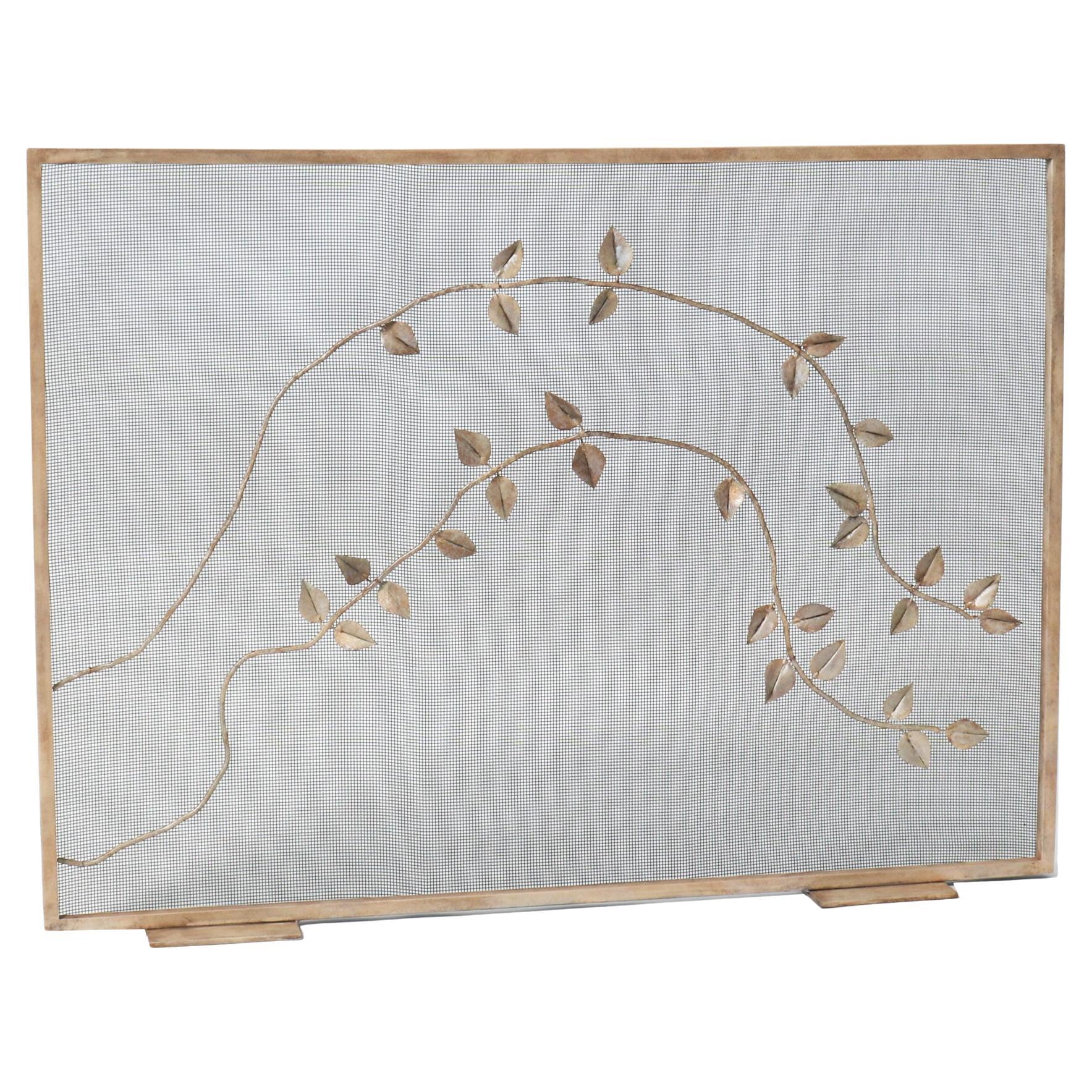 Claire Crowe, Coronet Fireplace Screen, Ready to Ship For Sale at 1stDibs