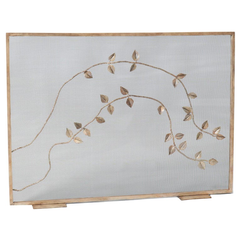 Claire Crowe, Jasmine Fireplace Screen, Ready to Ship For Sale