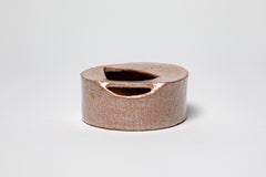 Claire Debril posacenere o vide poche rosa di design del XX secolo in ceramica a forma libera