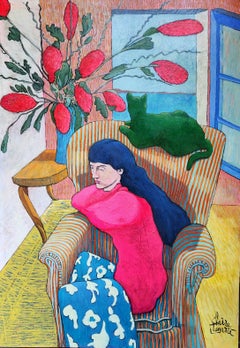 Arte contemporanea francese di Claire Denarie-Soffietti - Le Chat Vert