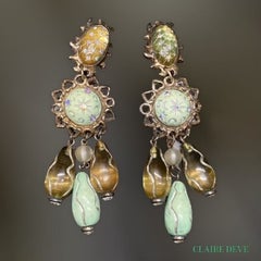 CLAIRE DEVE vintage earrings