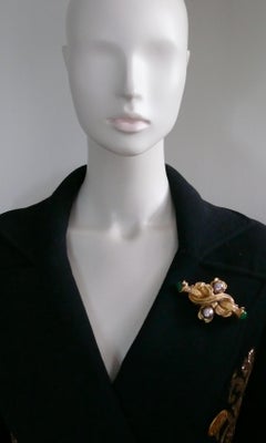 Claire Deve Vintage Jewelled Brooch