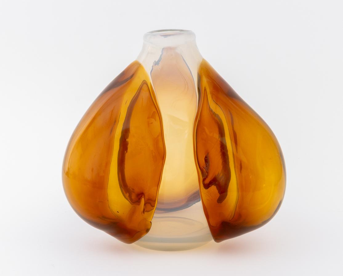 Claire Falkenstein x Jarrón de vidrio artístico Salviati, 1977 en venta 6