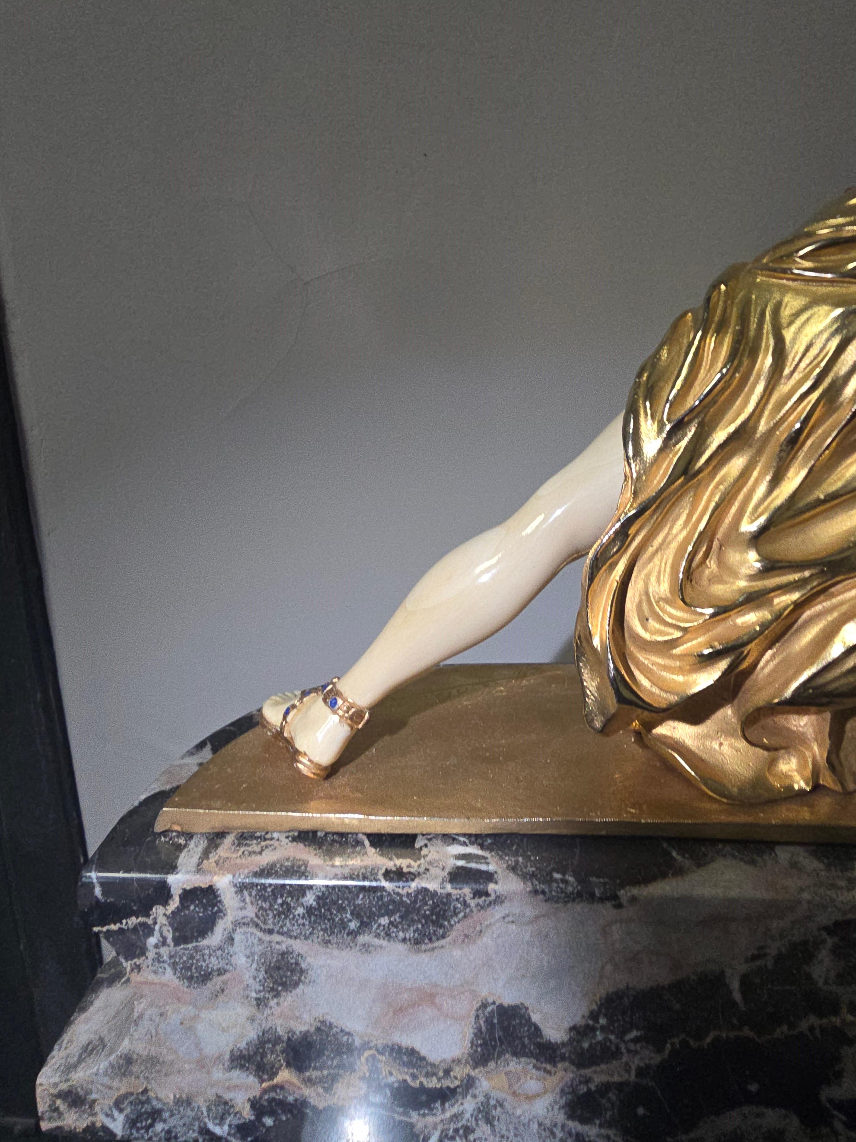 Claire Jeanne Roberte Colinet (1880-1950) Dancer of Carthage For Sale 6