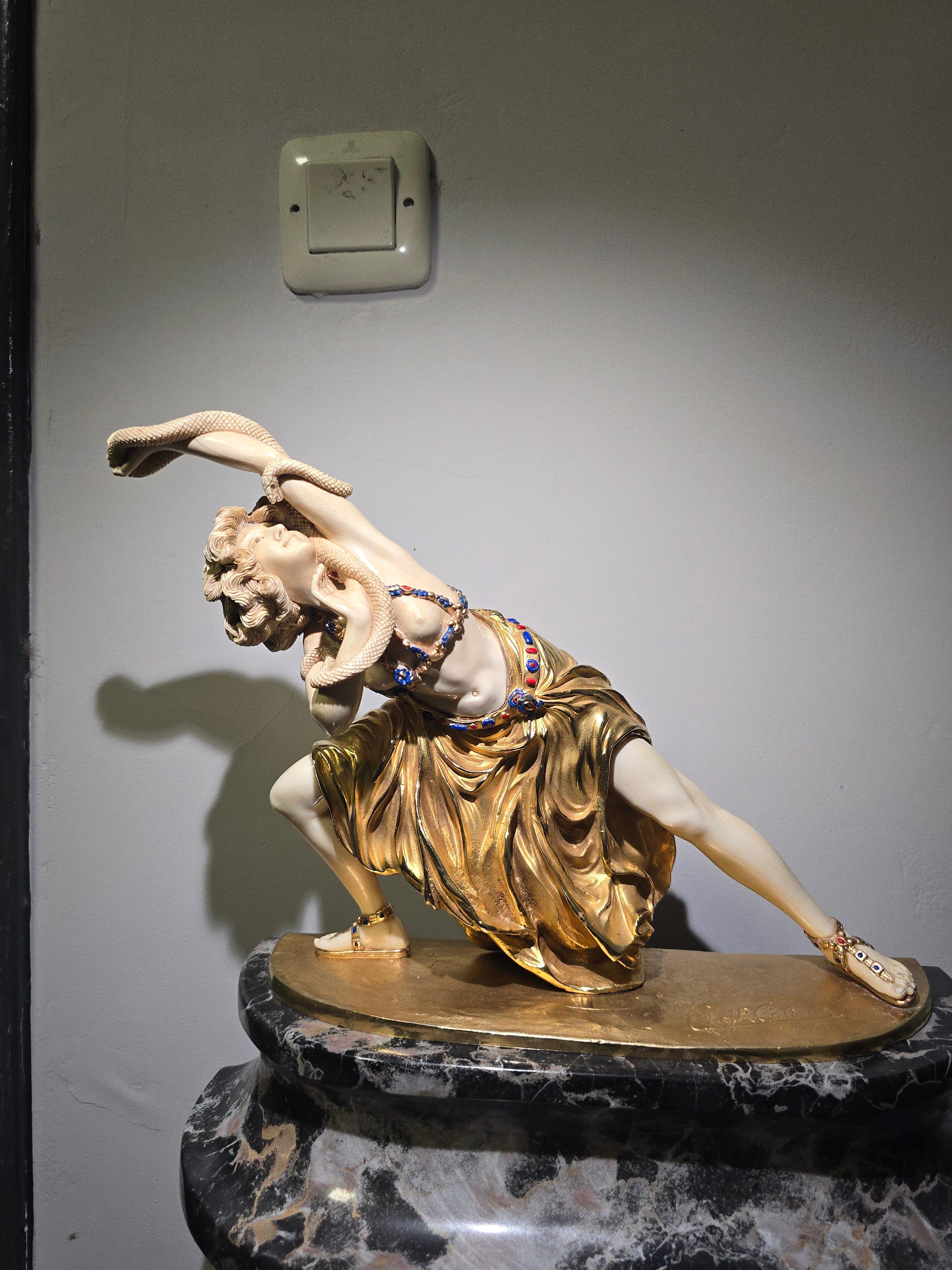 Claire Jeanne Roberte Colinet (1880-1950) Dancer of Carthage For Sale 1
