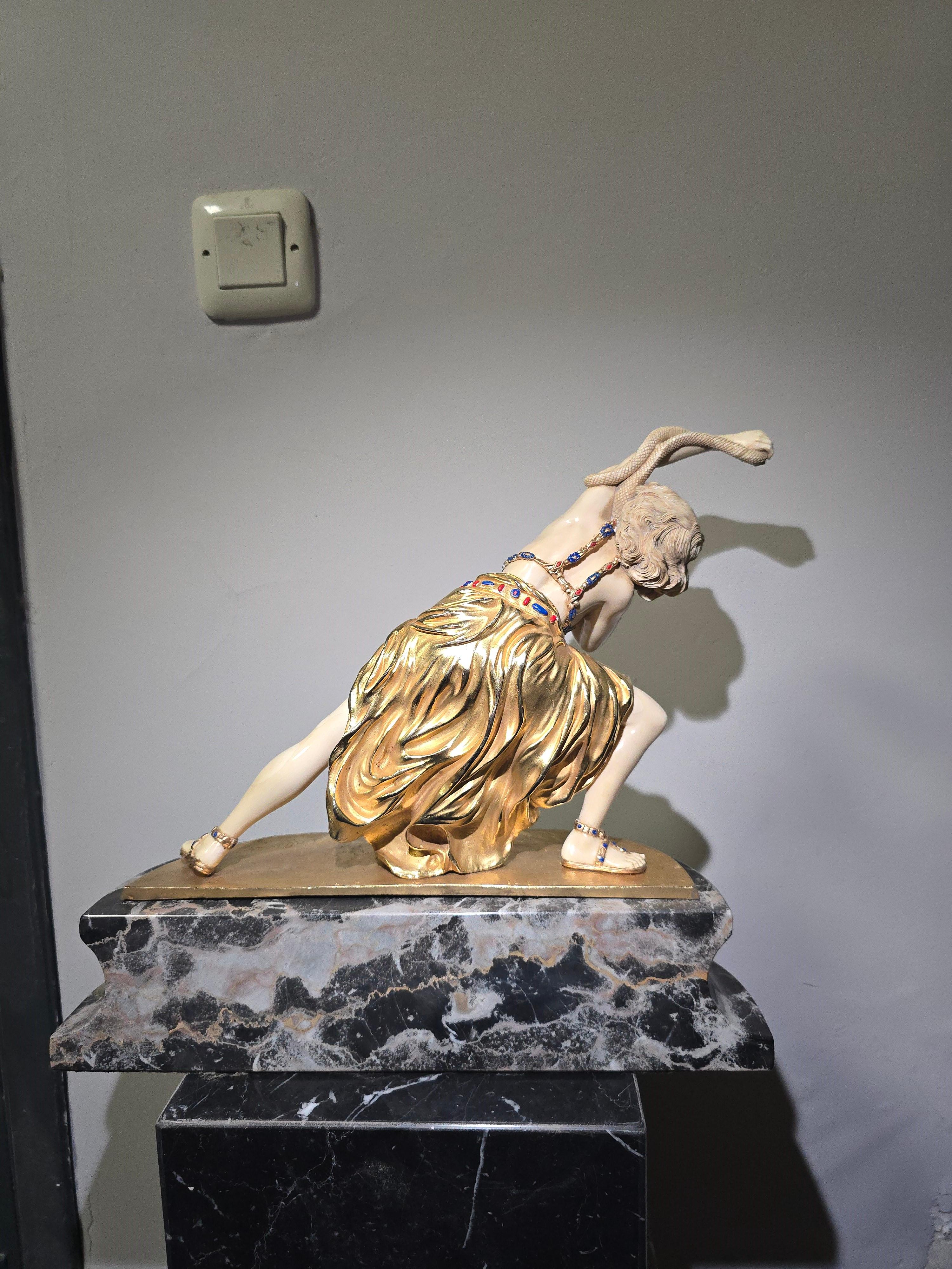 Claire Jeanne Roberte Colinet (1880-1950) Dancer of Carthage For Sale 3