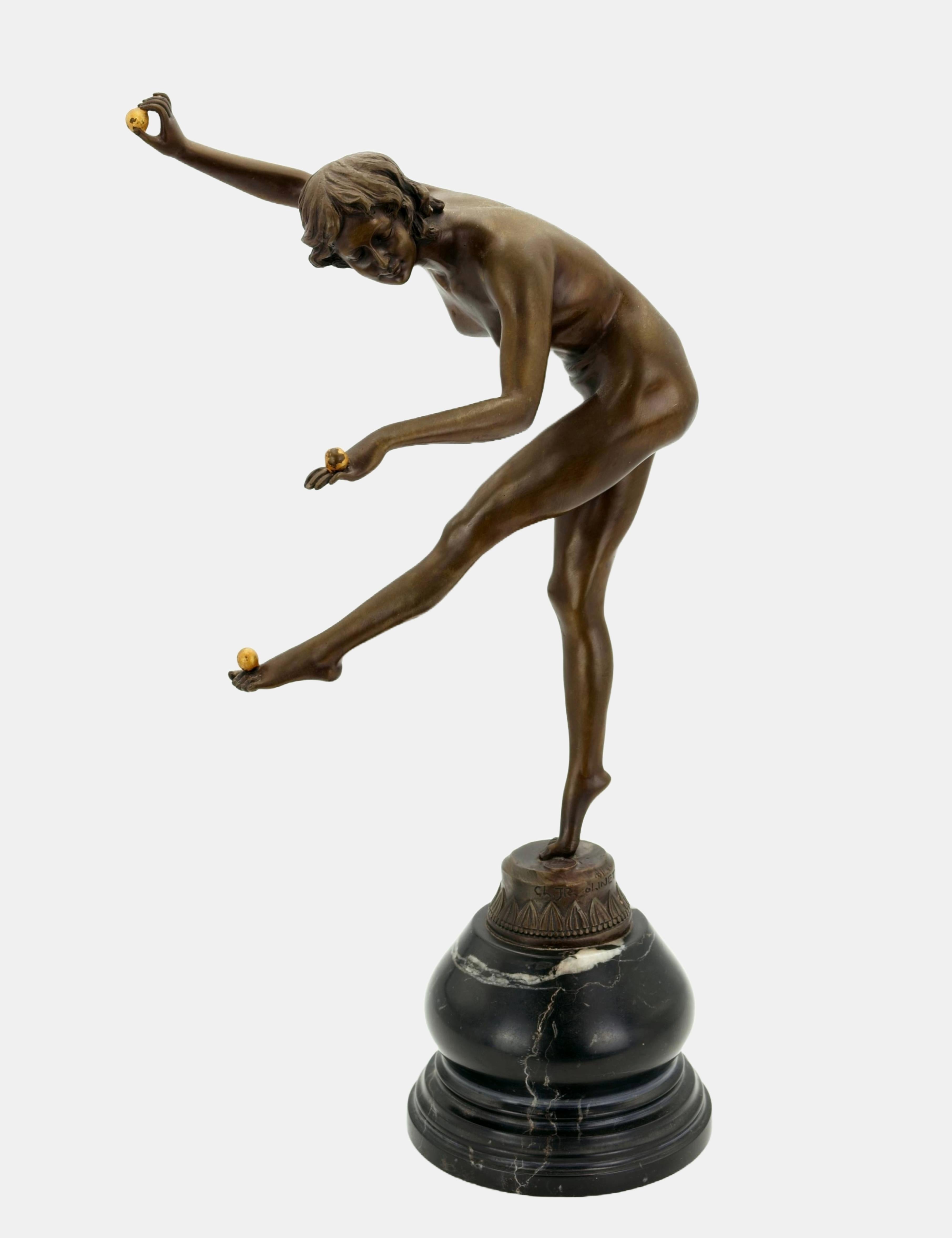 Malabarista / - Naturalidad artística - - Sculpture de Claire Jeanne Robertine Colinet