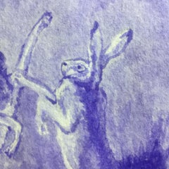 Forest Fresh, victorian woman on horseback on golden path riding into forest