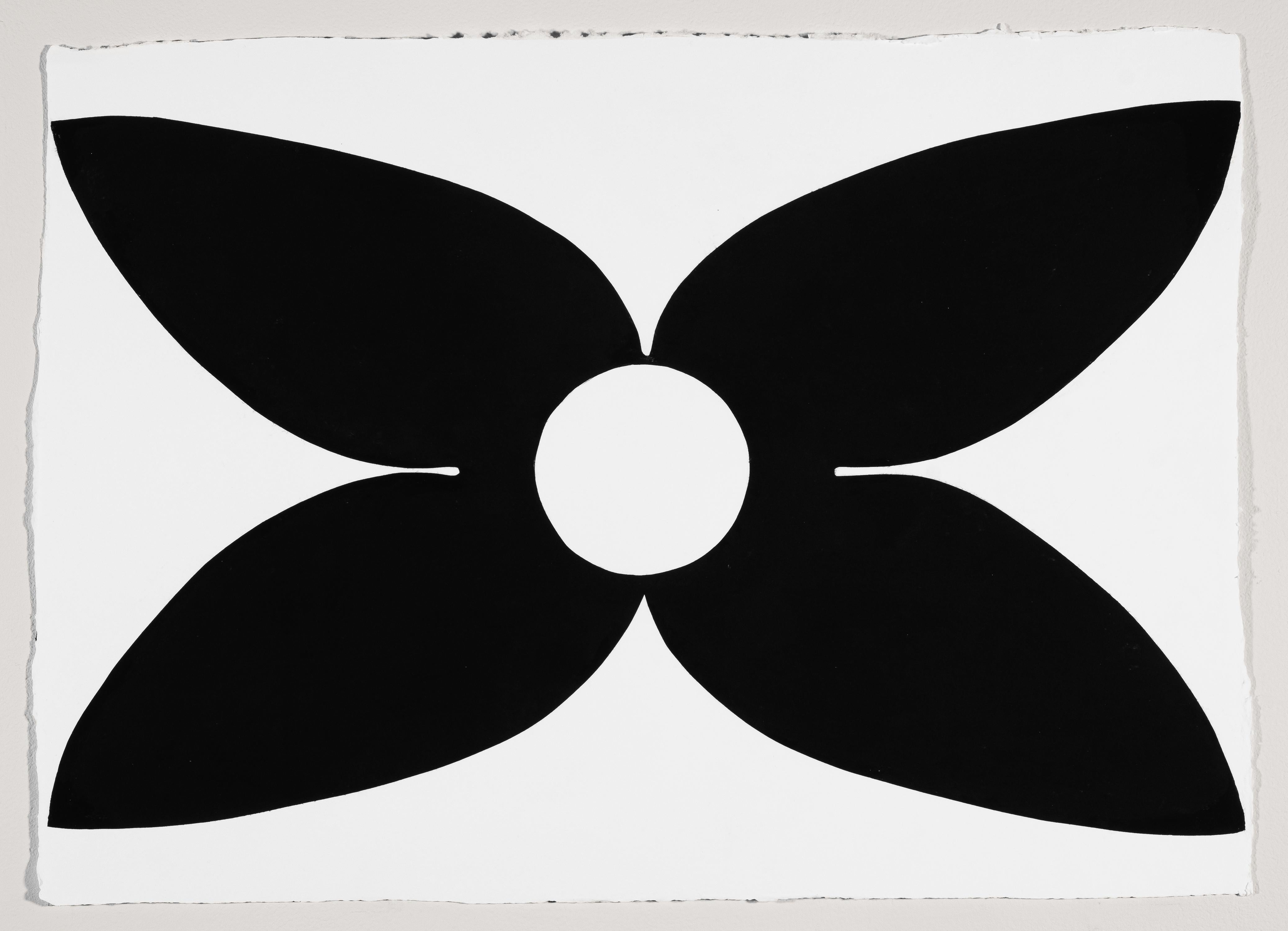 Claire Lieberman Abstract Print – Großer Schmetterling