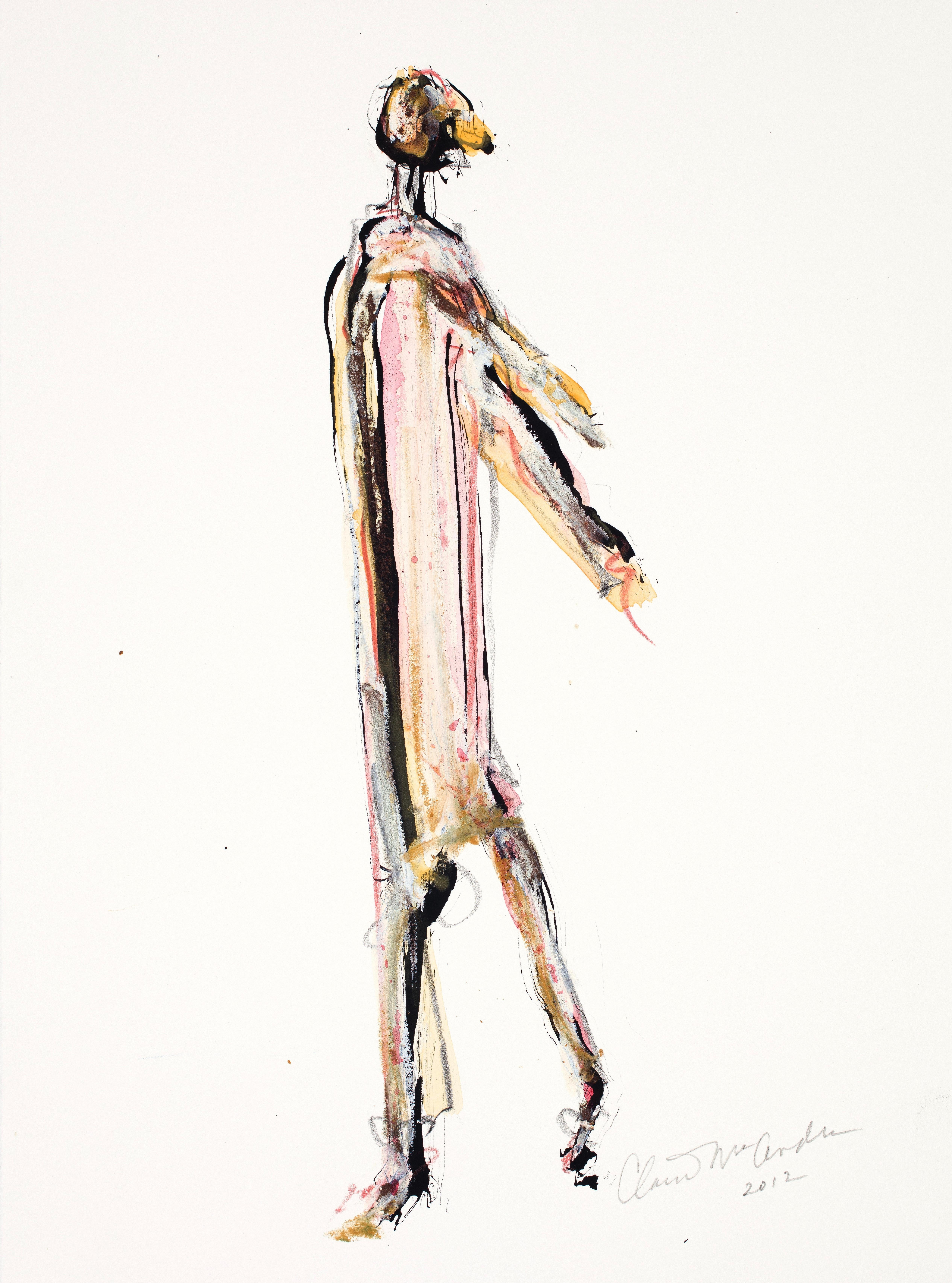 Claire McArdle Figurative Art - Figure Drawing No. 10