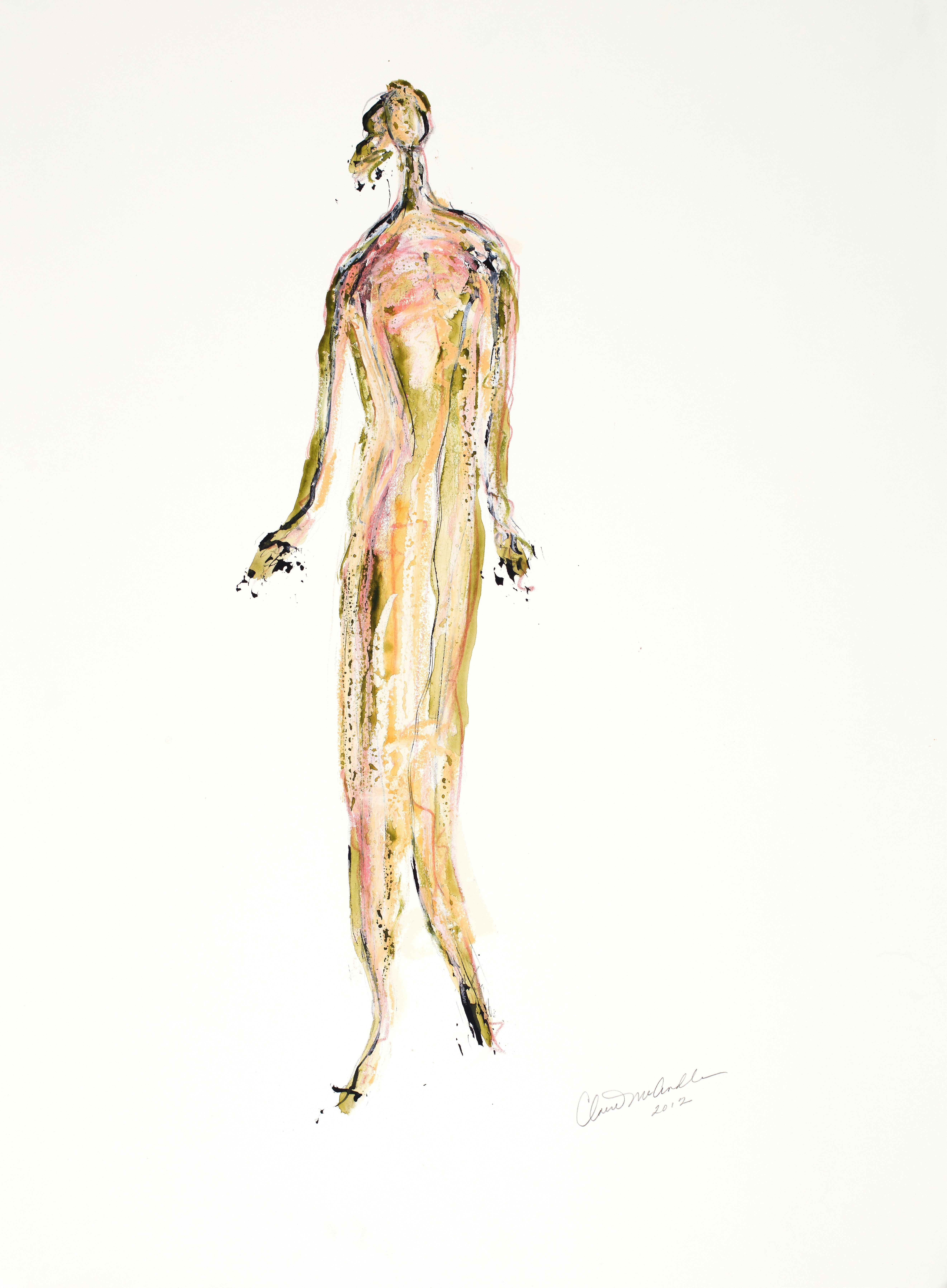 Claire McArdle Figurative Art - Figure Drawing No. 6
