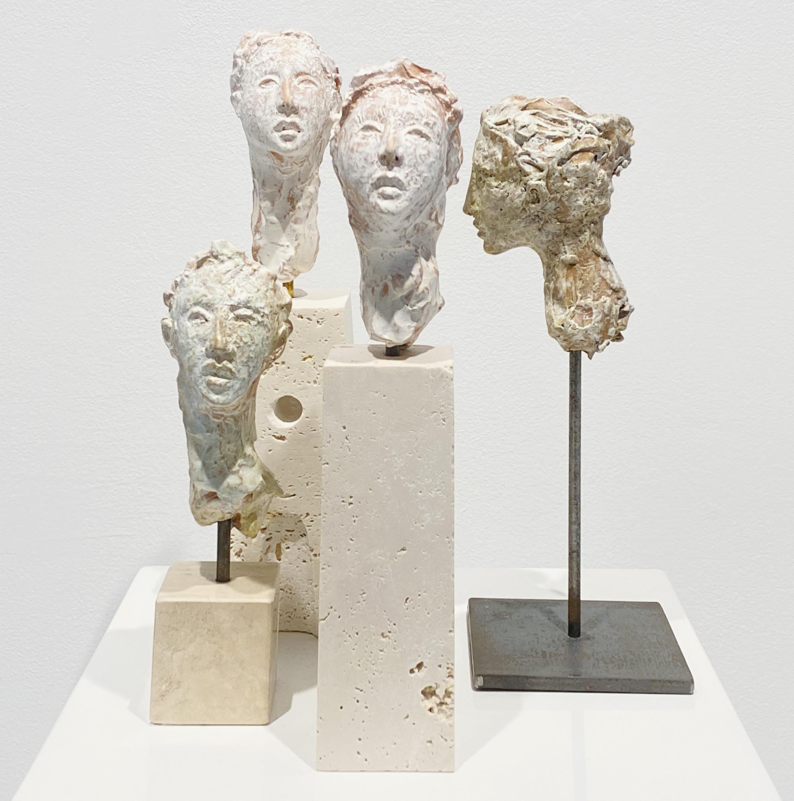 Claire McArdle Figurative Sculpture - Artists & Poets VI