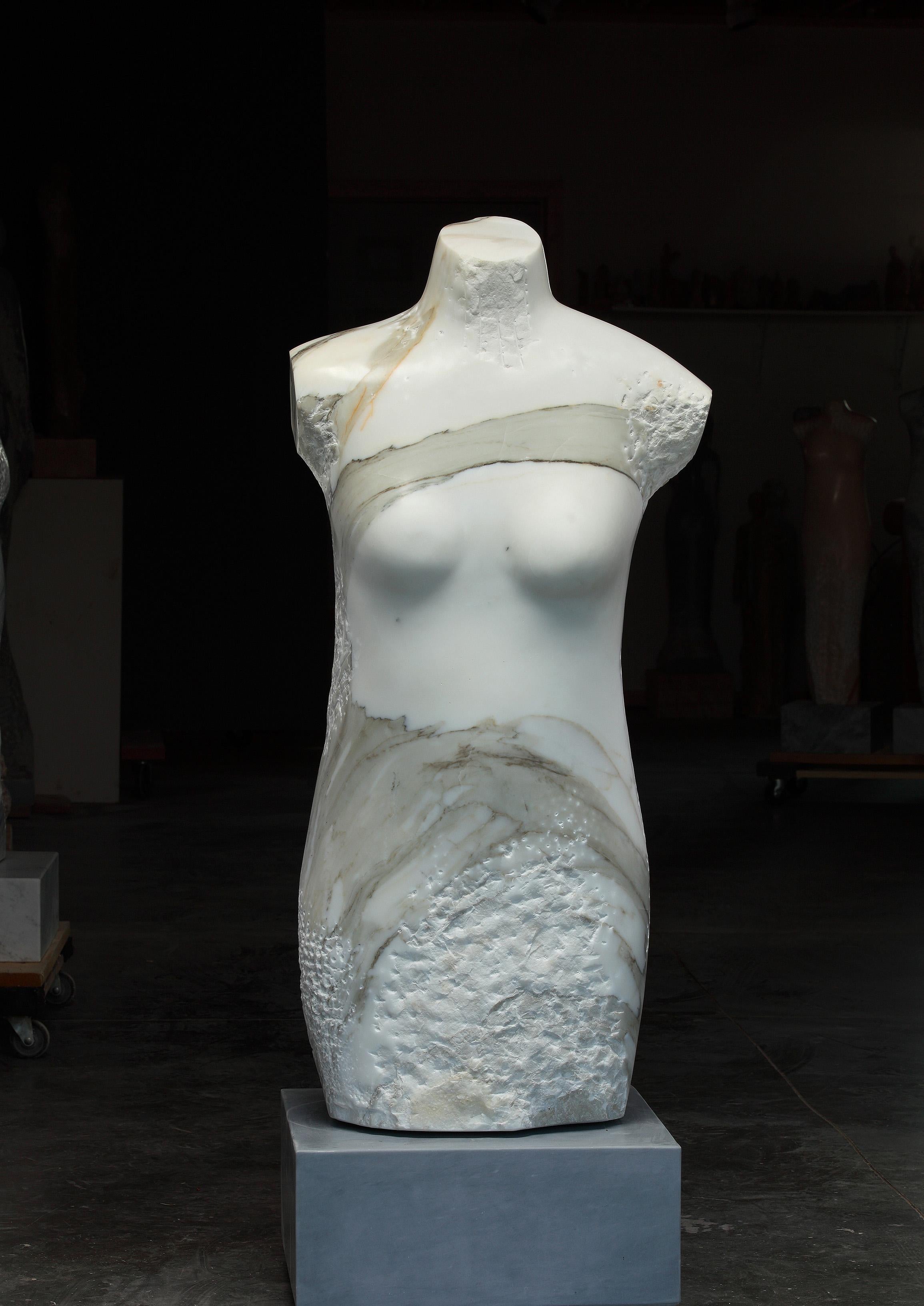 Claire McArdle Figurative Sculpture - Torso Primavera 