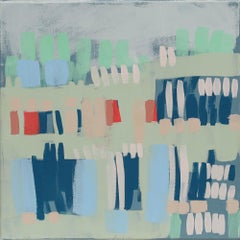 Claire Oxley - Peinture acrylique contemporaine, « Cool River »