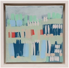 Claire Oxley - Peinture acrylique contemporaine, « Cool River »