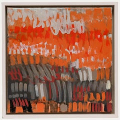 Claire Oxley - Acrylique contemporain, « Mallow » et « Titled Earth »