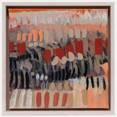 Claire Oxley - Peinture acrylique contemporaine, « Silt Sands »