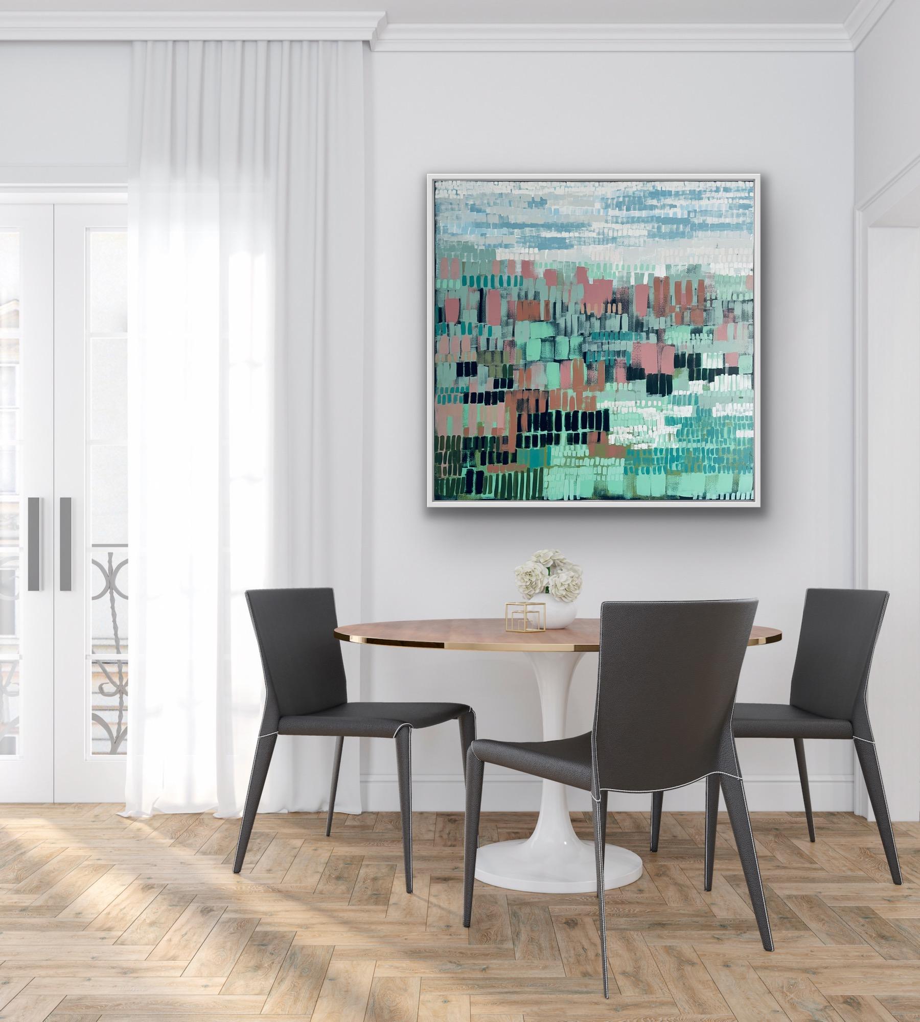 Driftlight, Originalgemälde, Landschaft, abstrakt, Mischtechnik (Zeitgenössisch), Painting, von Claire Oxley