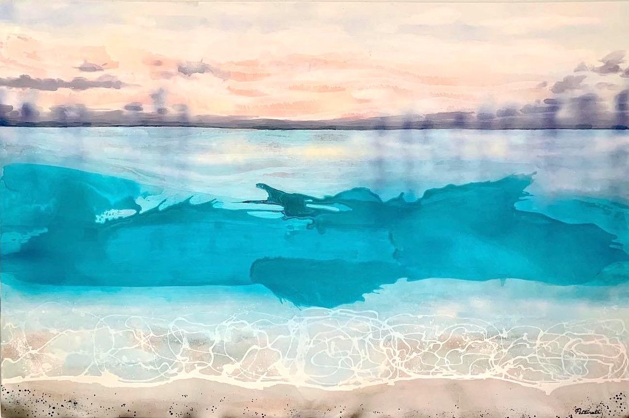A New Dawn - Painting by Claire Pettinati
