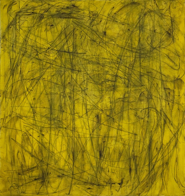 Claire Seidl What Do You Mean What Do I Mean Expressive Abstraction In Transparent Yellow For Sale At 1stdibs