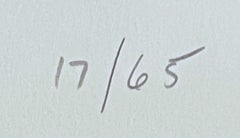 Description Without Place, abstract expressionist lithograph + silkscreen signed